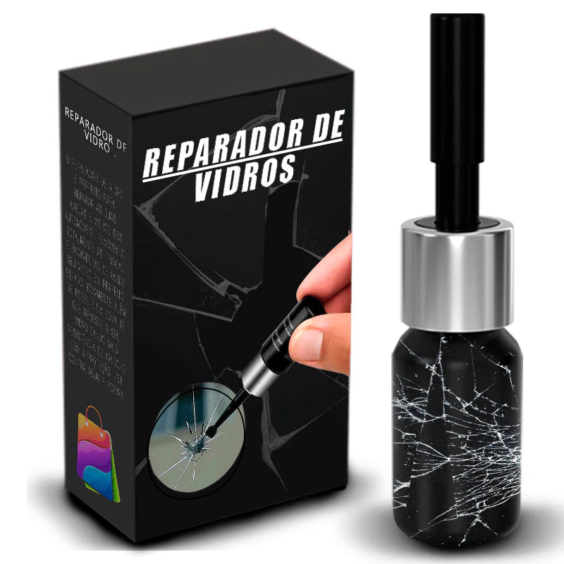 Reparador de Vidros e Espelho Ultra Repair – Invisível, Resistente e Rápido!
